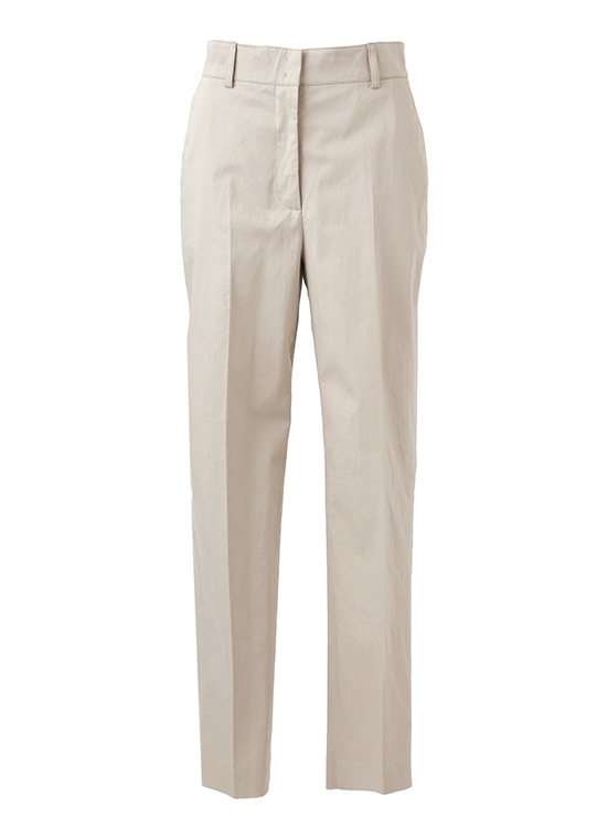 FERYN　コットンストレッチ  テーパードパンツ