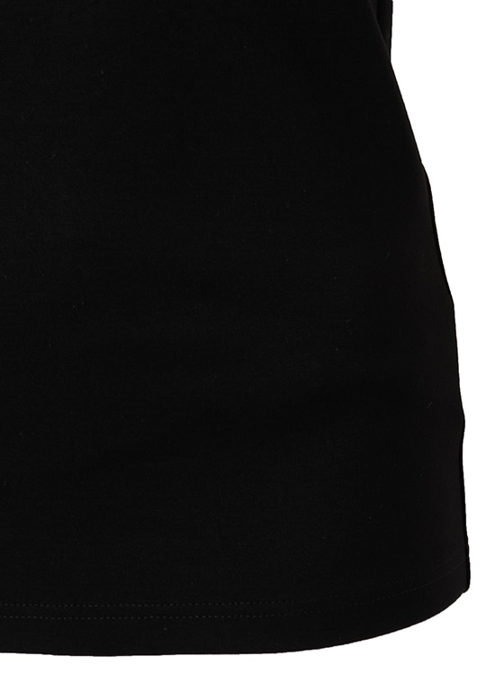 レーススリーブ ヴィスコースジャージートップ 詳細画像 ブラック 6