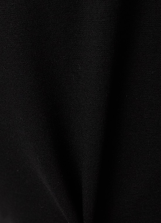 レーススリーブ ヴィスコースジャージートップ 詳細画像 ブラック 7