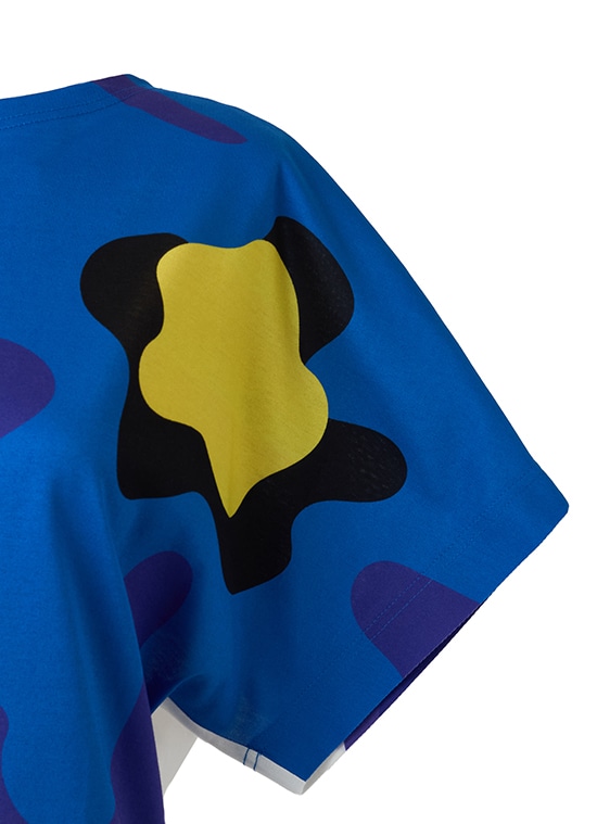 ビッグフラワー コットンTシャツ 詳細画像 ホワイト／マルチ 5