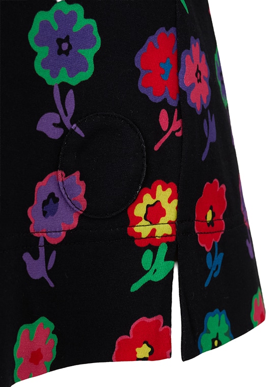 スムールフラワー ジャージーTシャツ 詳細画像 ブラック／マルチ 6