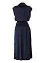 ボウタイフレアワンピース 詳細画像 ネイビー 3