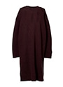 メッシュニットドレス 詳細画像 ボルドー 1
