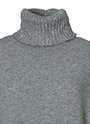 タートルネックニットドレス 詳細画像 グレー 4