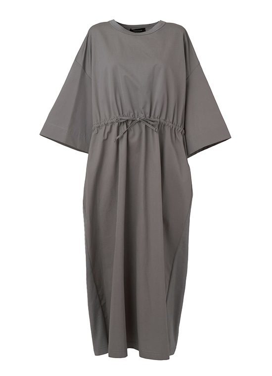 コットンジャージー＆ポプリンドレス