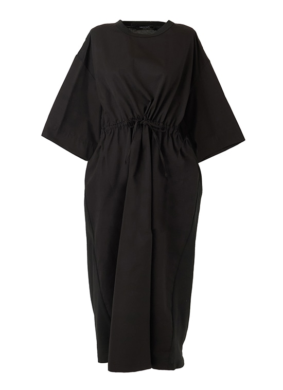 コットンジャージー＆ポプリンドレス