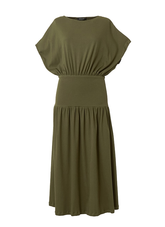 コットンジャージフレンチスリーブドレス