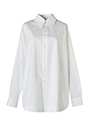 オーバーサイズレギュラーカラーシャツ 詳細画像 ホワイト 1