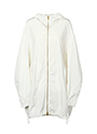 フード付きナイロンショートコート 詳細画像 ホワイト 1