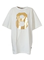 メタリック8ロゴ プリントTシャツ 詳細画像 ホワイト／ゴールド 1