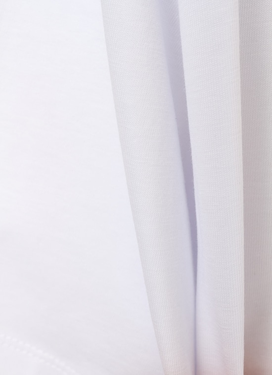 コットン ロゴプリントTシャツ 詳細画像 ホワイト／ブラック 7