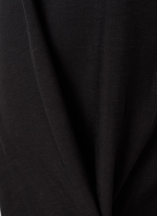 レーヨンリネン アシンメトリースカート 詳細画像 ブラック 6
