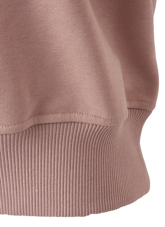 8ロゴプリント  ミドルスリーブスウェット 詳細画像 ピンク 6