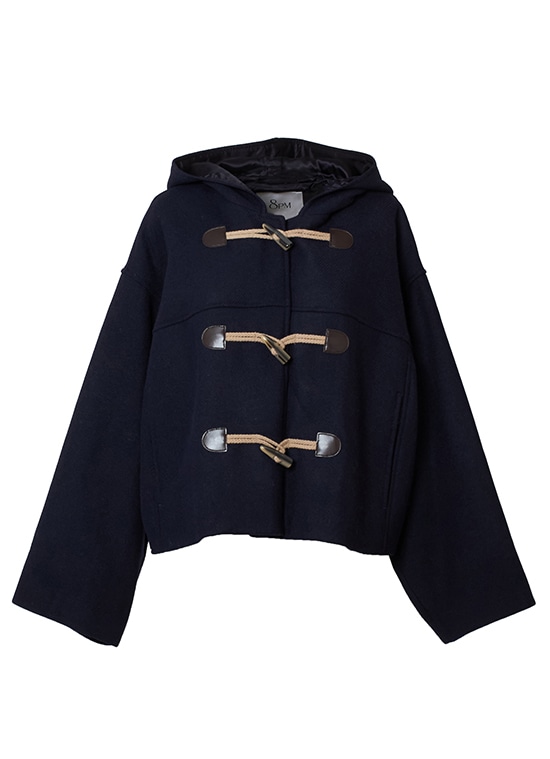ショートダッフルジャケット