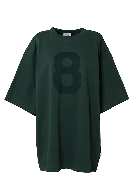 8ロゴ オーバーサイズTシャツ