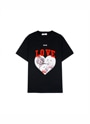 MSGM LOVE DOGS グラフィックTシャツ 詳細画像 ブラック 1