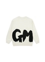 MSGM NEW BIG LOGO スウェットシャツ 詳細画像 オフホワイト 2