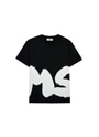 MSGM NEW BIG LOGO Tシャツ 詳細画像 ブラック×ホワイト 1