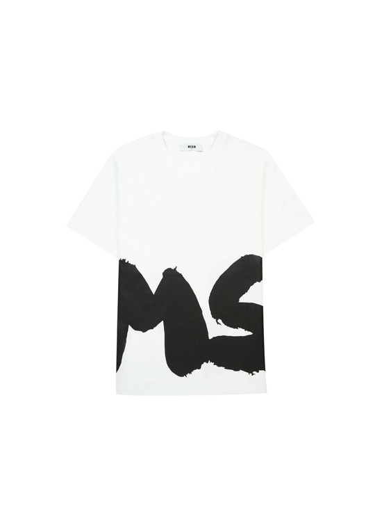 MSGM NEW BIG LOGO Tシャツ