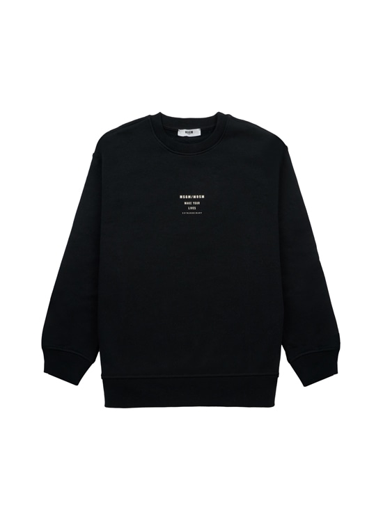 MAKE YOUR LIVES クルーネック スウェットシャツ