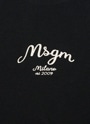 MSGM MILANO ラバーロゴ Tシャツ 詳細画像 ブラック 4
