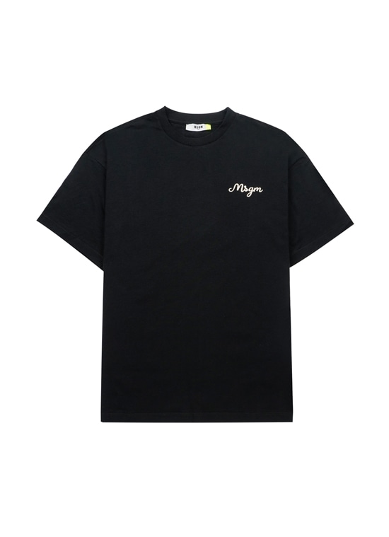 MSGM MILANO ラバーロゴ Tシャツ
