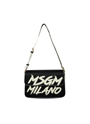 MSGM KIDS グラフィティロゴ ショルダーバッグ 詳細画像 ブラック 1