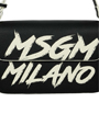 MSGM KIDS グラフィティロゴ ショルダーバッグ 詳細画像 ブラック 5