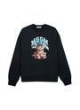 MSGM KIDS CAT グラフィック スウェットシャツ 詳細画像 ブラック 1