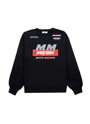 MSGM RACING グラフィックスウェットシャツ 詳細画像 ブラック 1