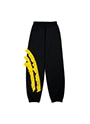MSGM KIDS フリルディテール スウェットパンツ 詳細画像 ブラック 2