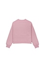 MSGM シャイニーロゴ スウェットシャツ 詳細画像 ピンクネクター 2