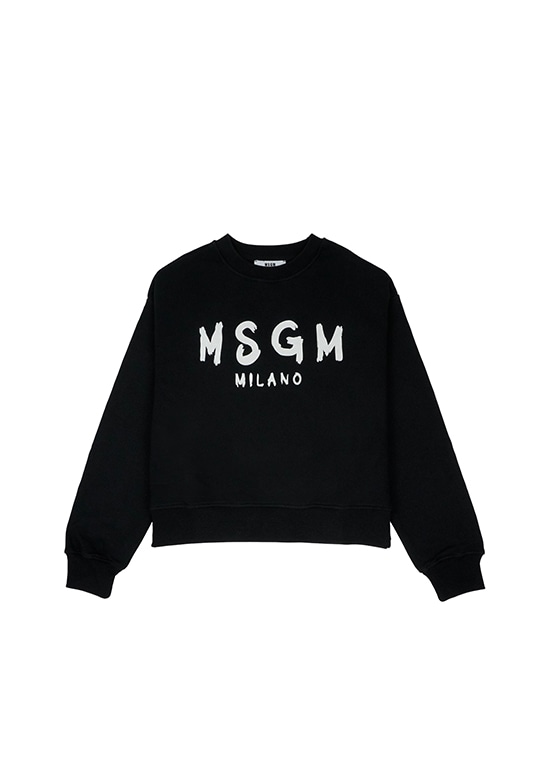MSGM シャイニーロゴ スウェットシャツ