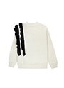 MSGM KIDS フリルディテール スウェットシャツ 詳細画像 オフホワイト 2