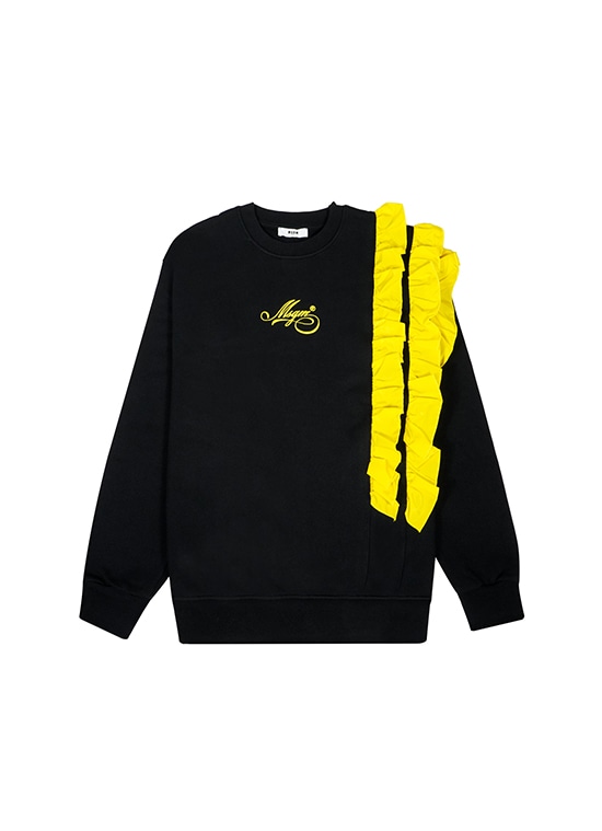 MSGM KIDS フリルディテール スウェットシャツ