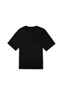 MSGM シャイニーロゴ Tシャツ 詳細画像 ブラック&times;ピンク 2
