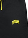 MSGM KIDS カレッジロゴ スウェットパンツ 詳細画像 ブラック 3