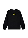 MSGM KIDS カレッジロゴ スウェットシャツ 詳細画像 ブラック 1
