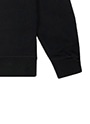 MSGM KIDS カレッジロゴ スウェットシャツ 詳細画像 ブラック 3