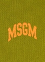 MSGM KIDS カレッジロゴ スウェットシャツ 詳細画像 ダークオリーブ 4