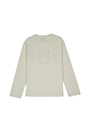 MSGM KIDS ブラッシュロゴ ロングスリーブTシャツ 詳細画像 オフホワイト 2
