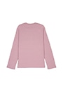 MSGM KIDS ブラッシュロゴ ロングスリーブTシャツ 詳細画像 ピンクネクター 2