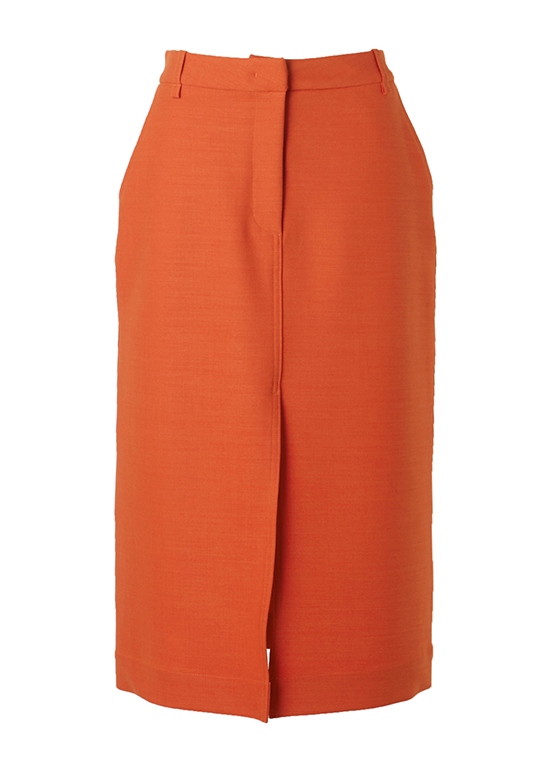 ストレッチウール・タイトスカート