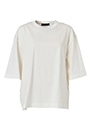 オーバーサイズクルーネックTシャツ 詳細画像 ホワイト 1