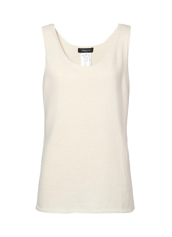 ウールシルクカシミヤ タンクトップ