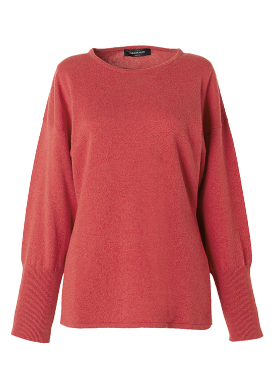 ボリュームスリーブニット