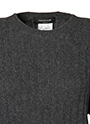 カシミヤ100%クルーネックニットプルオーバー 詳細画像 ダークグレー 4