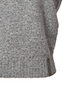ウールシルクカシミヤ クルーネックニットプルオーバー 詳細画像 グレー 6