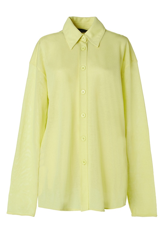 コットンナイロンシャツ