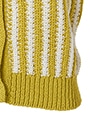 ストライプバルキーニットベスト 詳細画像 イエロー／ホワイト 6